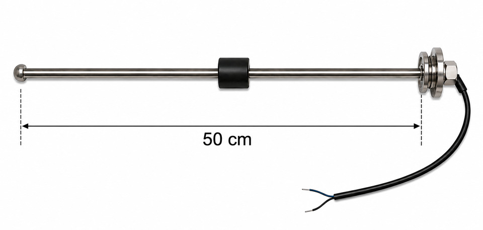 Yakıt Ve Temiz Su Şamandırası 50 Cm 190 Ohm